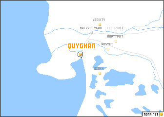 map of Quyghan