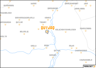 map of Qūyjāq