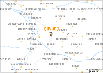 map of Qūyjeq