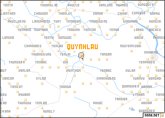 map of Quỳnh Lau