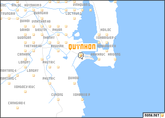 map of Quy Nhơn