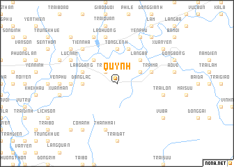 map of Quỷnh