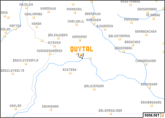 map of Qūyţāl