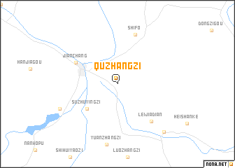 map of Quzhangzi