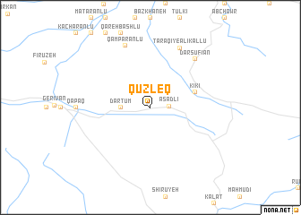 map of Qūzleq