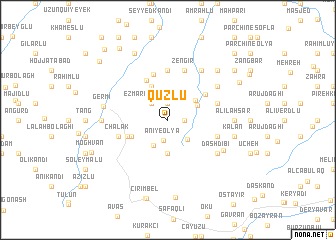 map of Qūzlū