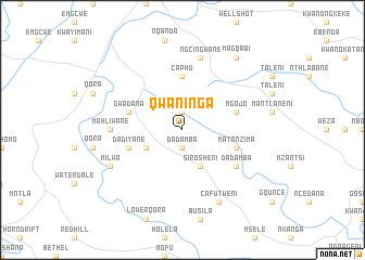 map of Qwaninga