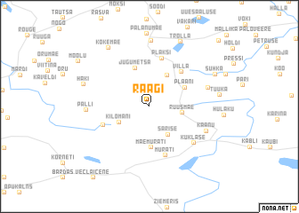 map of Raagi