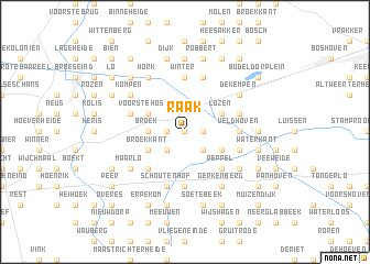 map of Raak
