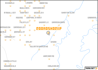 map of Raama Shariif