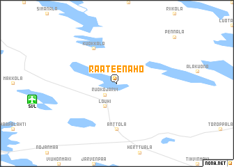 map of Raateenaho