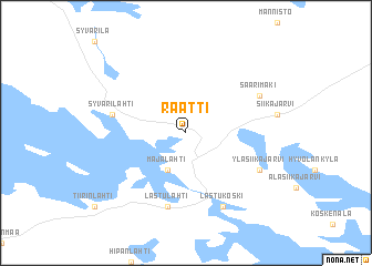 map of Raatti
