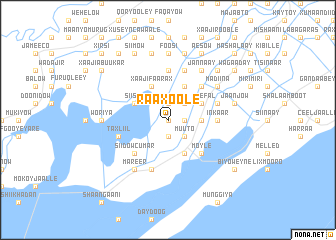 map of Raaxoole