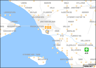 map of Råå