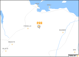 map of Raa