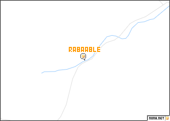 map of Rabaable