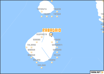 map of Rabadaio