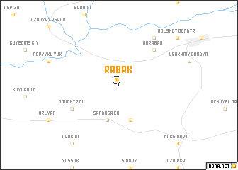 map of Rabak