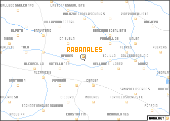 map of Rabanales