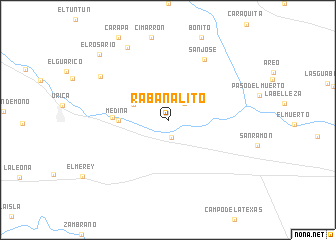 map of Rabanalito