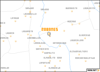 map of Rabanes