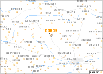 map of Rabas