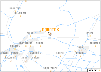 map of Rabatak