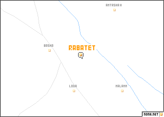 map of Rabatet