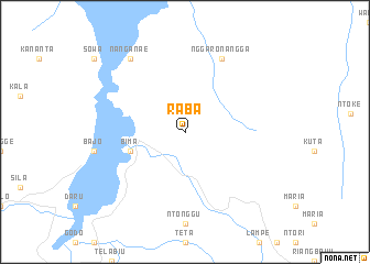 map of Raba