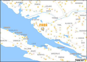 map of Raba