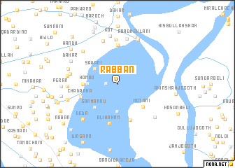 map of Rabban