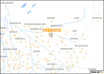 map of Rabbārio