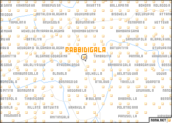 map of Rabbidigala