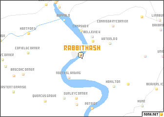 map of Rabbit Hash