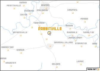 map of Rabbitville