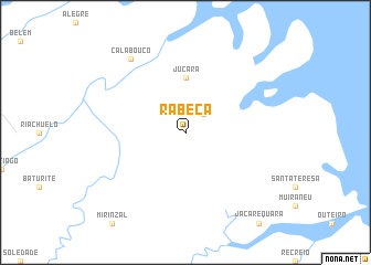 map of Rabeca