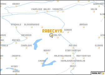 map of Rabechyn