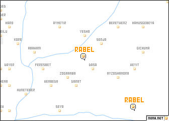 map of Rabēl