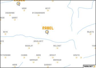 map of Rabēl