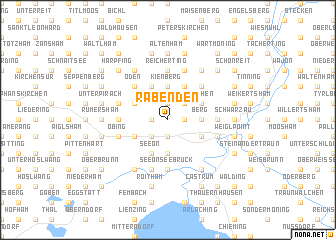 map of Rabenden