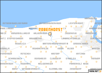 map of Rabenhorst