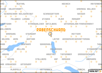 map of Rabenschwand