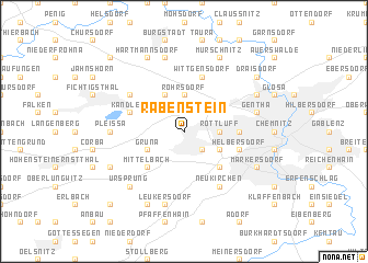 map of Rabenstein