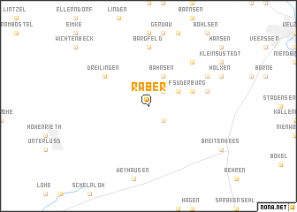 map of Räber