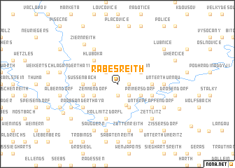 map of Rabesreith