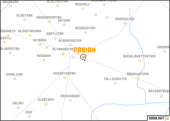 map of Rabī‘ah