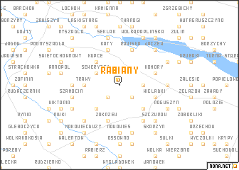 map of Rabiany