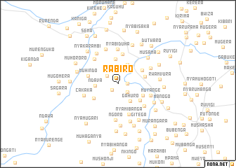 map of Rabiro