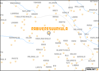 map of Rabivere-Suurküla