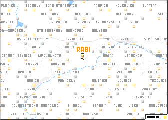 map of Rabí